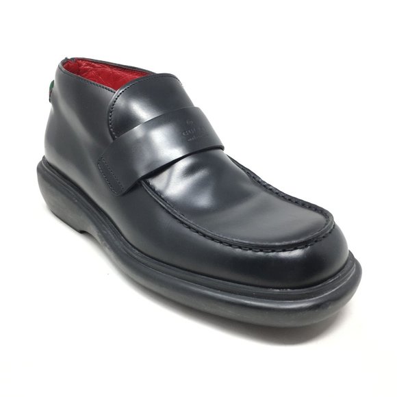 Gucci Ankle Boots Booties Size 36 C/6 C Wide Black - Picture 1 of 10